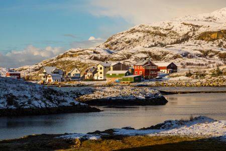 Paisaje Artico de Sommarøy