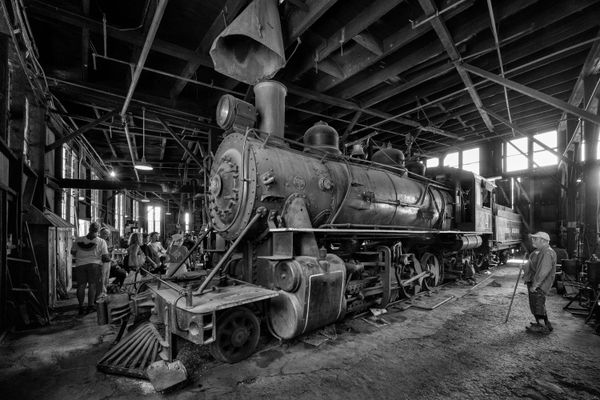 Locomotive 34, Railtown 1897, Jamestown, Calif. thumbnail