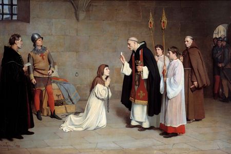 "The Last Communion of Joan of Arc" by Charles Henri Michel