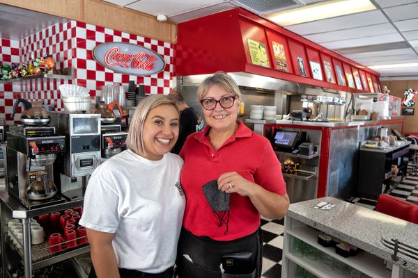 Servers Elsie and Martha at the Village Grille 50s Cafe thumbnail