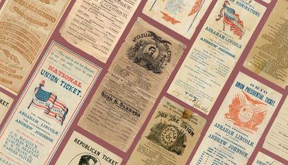 Back in the 19th Century, Your Election Ballot Could Double as a Work of Art