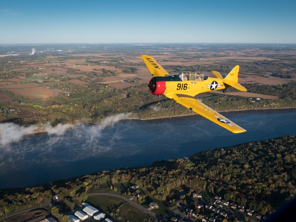 SNJ over the St. Croix River thumbnail