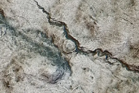 Medieval roundhouse identified using laser scans of the Isle of Arran.