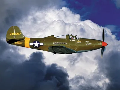 ★ Bell P-39 Aerocobra ★ P-39s did their best work on the Eastern front, where Soviet pilots did battle with the Luftwaffe at medium altitude.  A decision not to equip the Allison engine in the P-39 with a two-stage supercharger left it gasping for air at high altitudes.