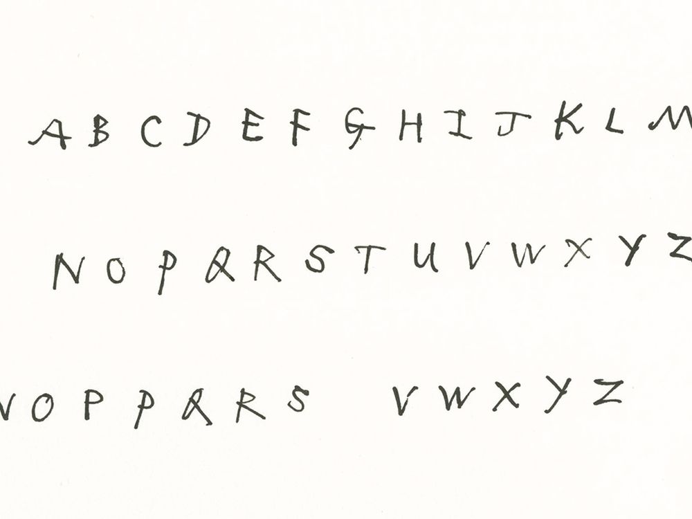 quentin blake font