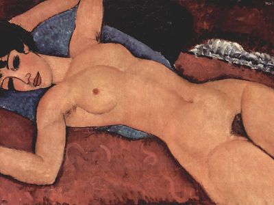 Amedeo Modigliani, "Nu Couché," 1917
