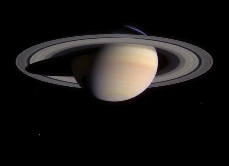An image of Saturn with its rings