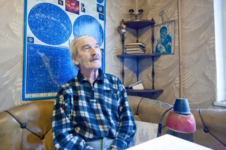 Stanislav Yevgrafovich in Petrov, Friazino, on October 30, 2011.