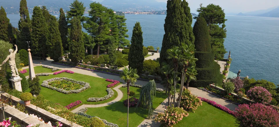  The gardens of Isola Bella on Lake Maggiore 