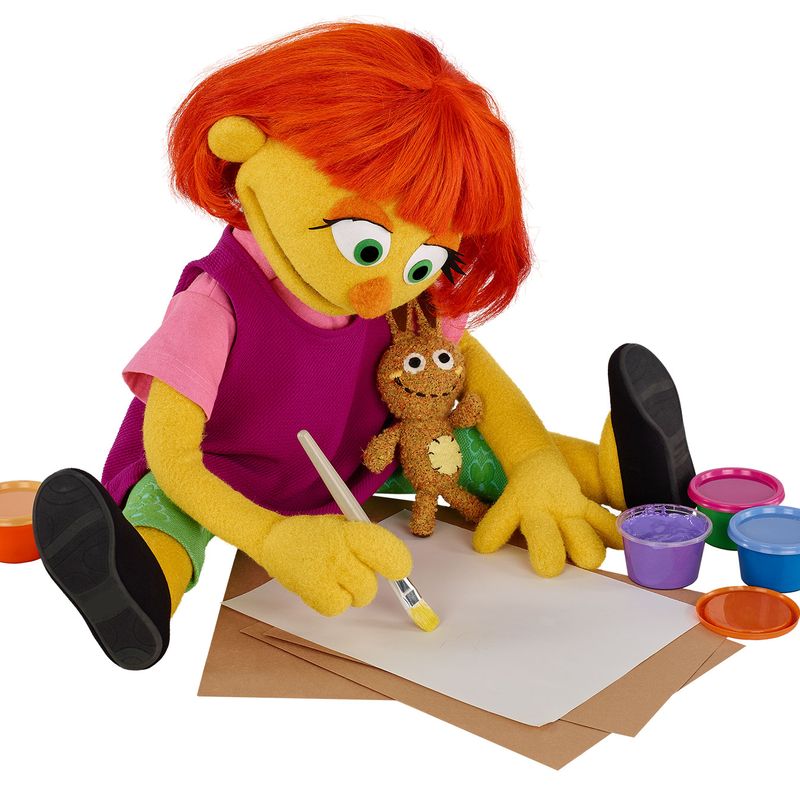Sesame street julia doll 2025