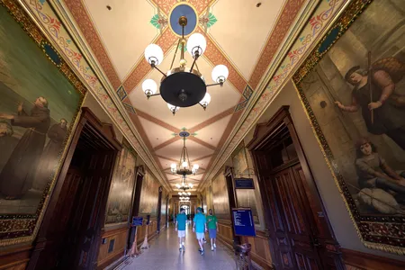 General interior view of the Main Administration Building