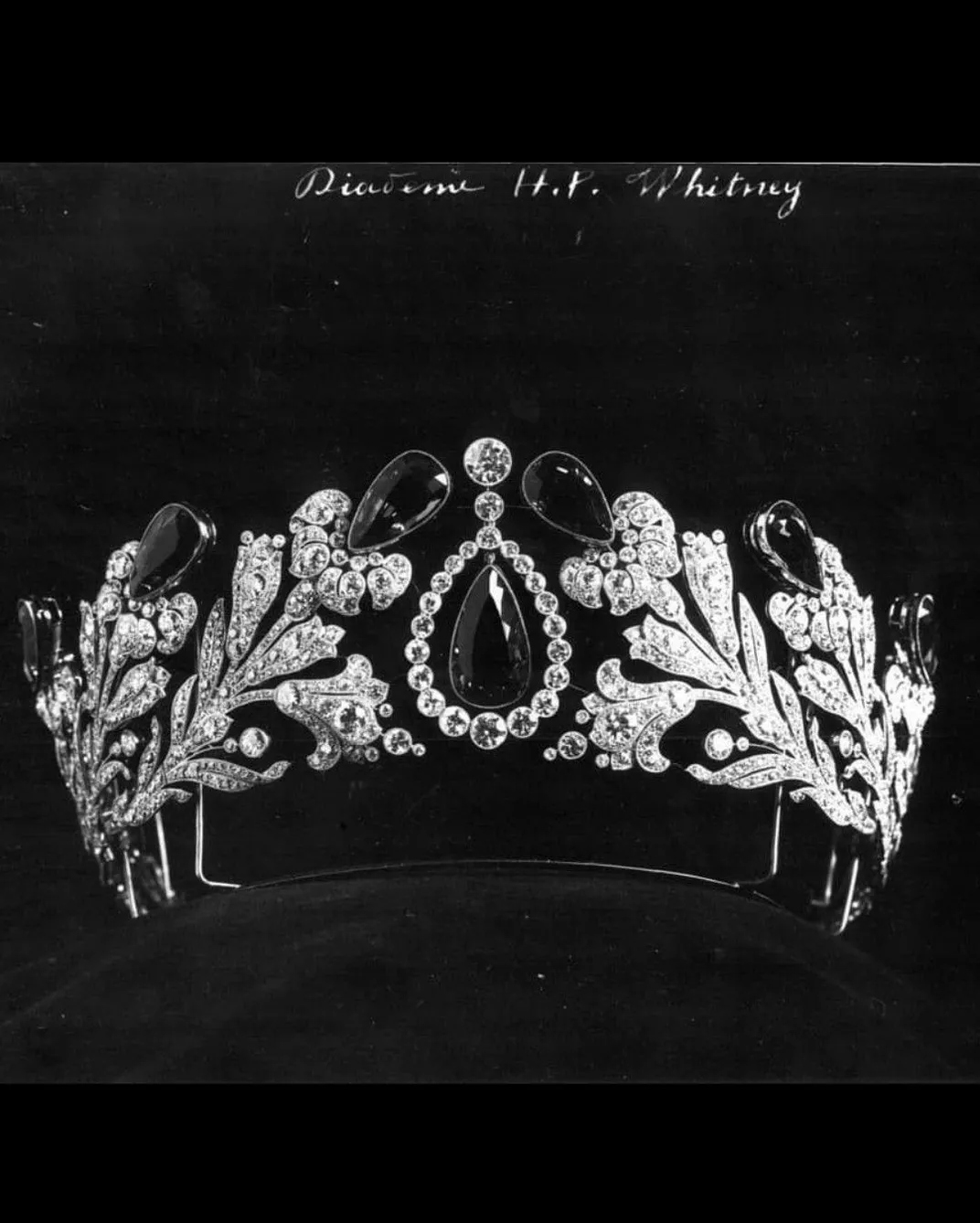 The Cartier tiara given by Alice Gwynne Vanderbilt to her daughter, Gladys Vanderbilt upon her marriage in 1908.