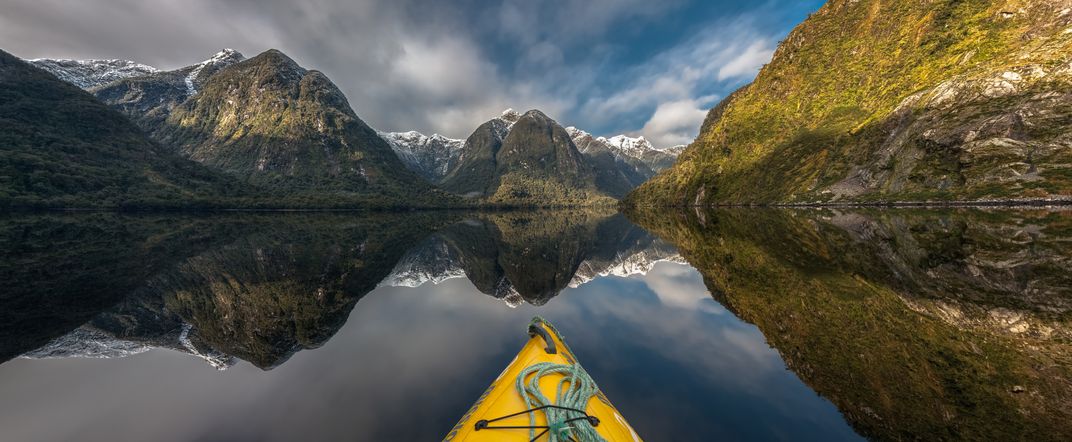 Serene setting of Doubtful Sound