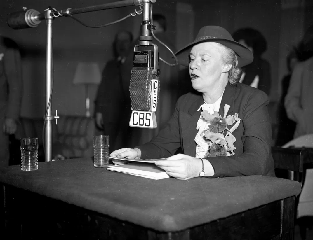 Dorothy Thompson interviews New York City Mayor Fiorello H. La Guardia on October 1, 1940.