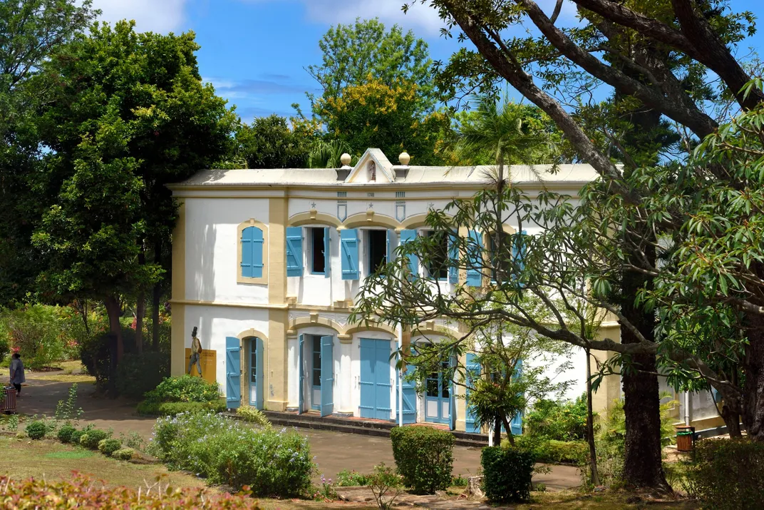 The mansion at Villèle was once home to a sugar cane plantation. Today it serves as a museum and memorial documenting the island’s colonial past.