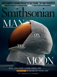 Cover of Smithsonian magazine issue from June 2019
