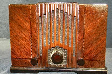 A radio built in the 1930s.