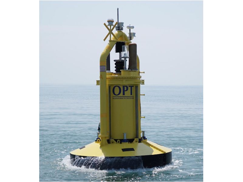 Ocean power. Ocean Power Technologies. POWERBUOY courtesy of Ocean Power Technologies.