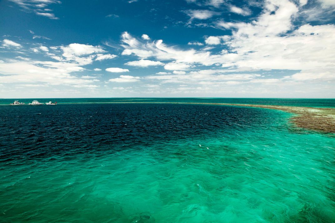 Entrance to the Blue Hole