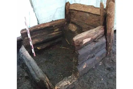 A 14th-century latrine in Riga, Latvia