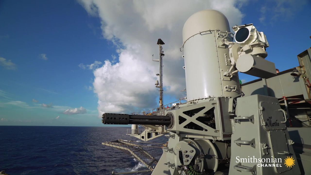 Preview thumbnail for This Aircraft Carrier Cannon Fires 4,500 Rounds a Minute