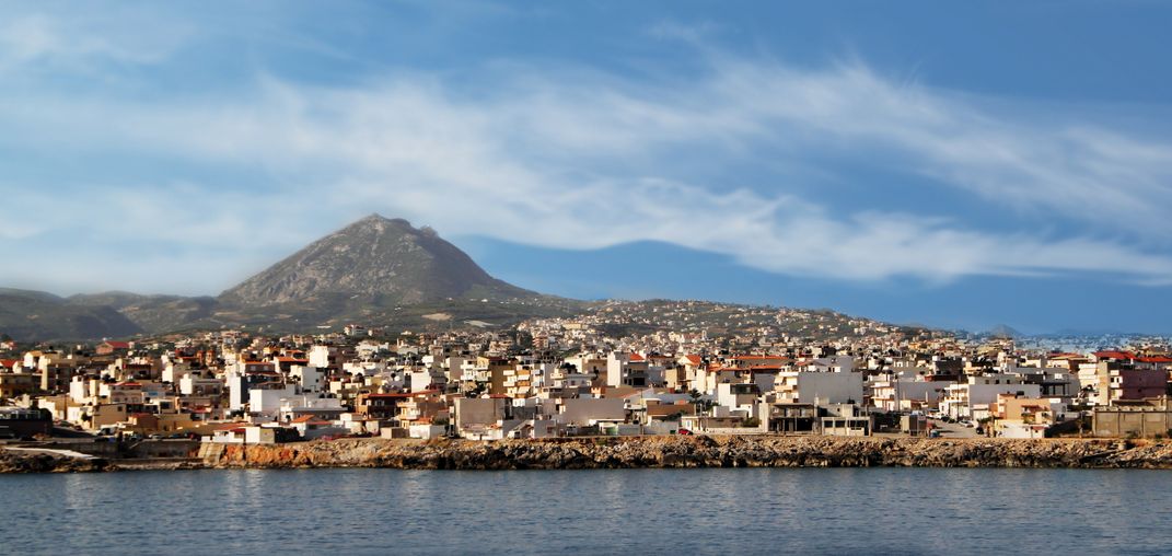 The sacred Mt. Juktas on Crete