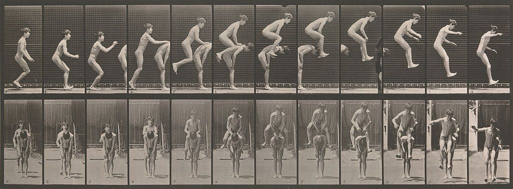 Eadweard Muybridge, Boys Playing Leapfrog