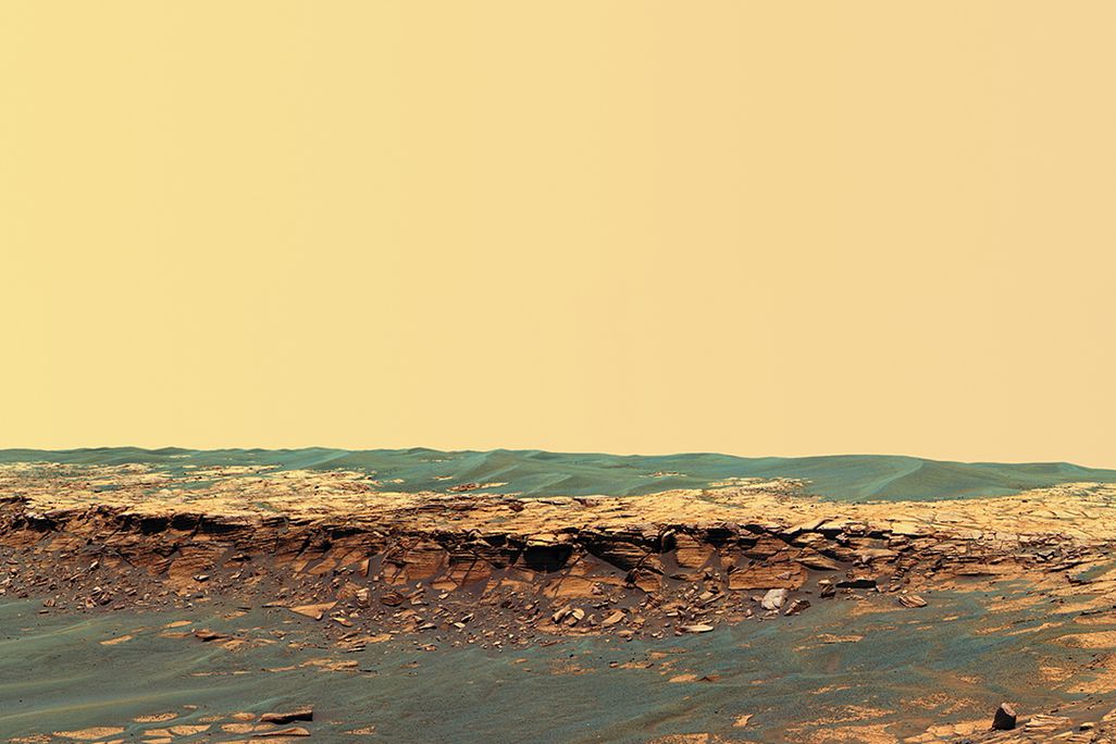 Panoramic view of the Payson outcrop