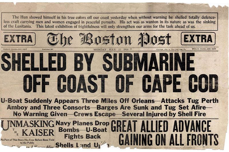 How a Tiny Cape Cod Town Survived World War I's Only Attack on American Soil