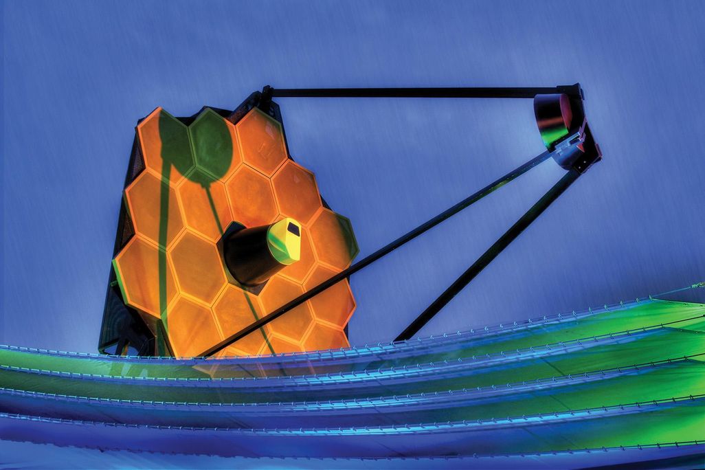 model of the JWST