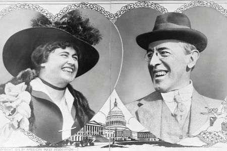President and First Lady Edith Wilson.