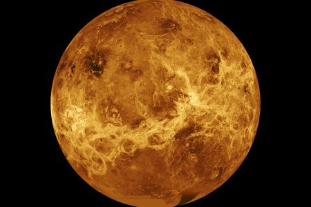 Venus' volatile atmosphere expands in the sun, creating a low pressure area that drives strong winds around the planet. 