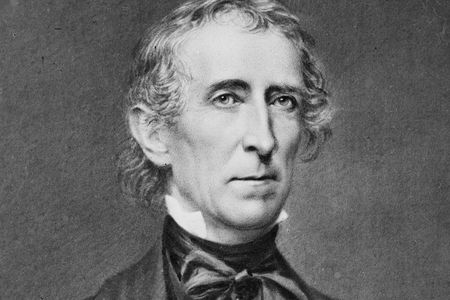 Who is this random guy? It's John Tyler, the tenth president of the United States. 