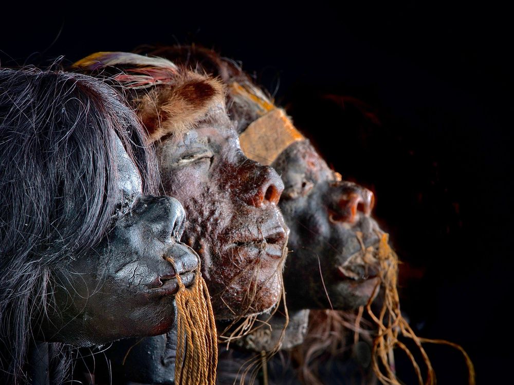 Shrunken heads