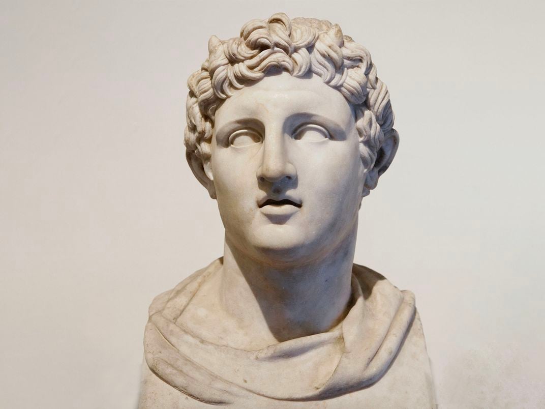 A bust of Demetrius