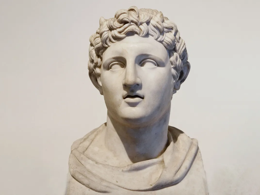 A bust of Demetrius