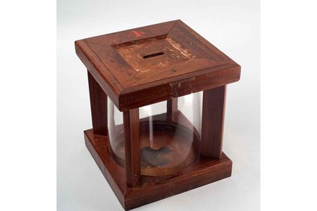 Glass ballot boxes were used as a way to show voter transparency at the polls and became popular in the late 1800s. 