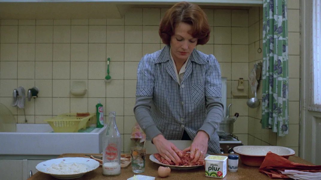 A still from Jeanne Dielman