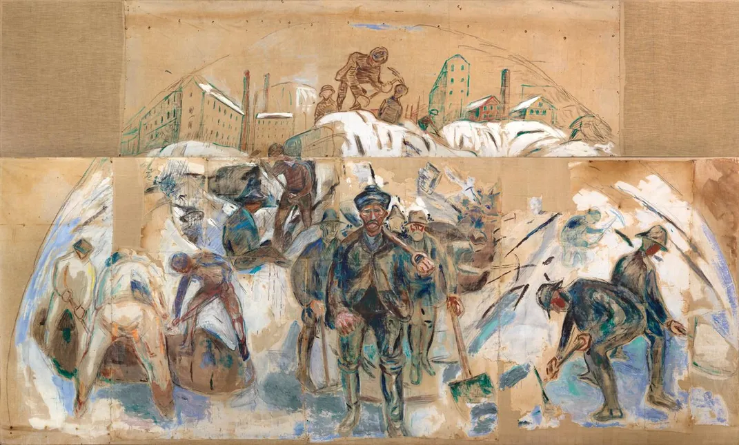 Workers on the Building Site