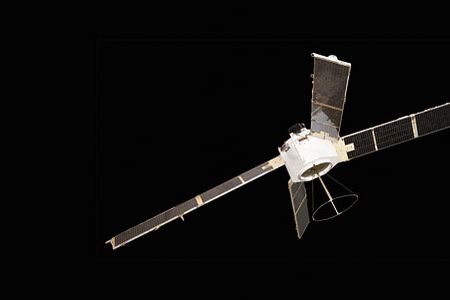 Johns Hopkins’ Applied Physics Lab gave the Museum at Transit 5 navigational satellite (shown here) to replace the Oscar 17 satellite that was formerly on display. The Transit 5 can be seen in the Museum’s new exhibition “Time and Navigation,” which opens in March.