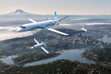 Seattle’s Zunum Aero intends to have its nine-to-12-seat, gas-electric hybrid ready to compete in the commuter jet market early in the 2020s.