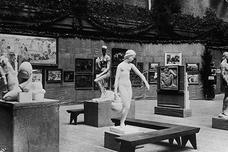The Armory Art Show in New York in 1913.