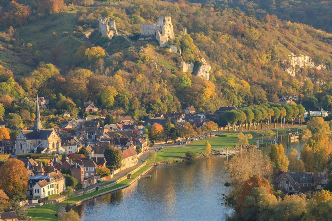 Les Andelys along the Seine. Credit: AMA Waterways