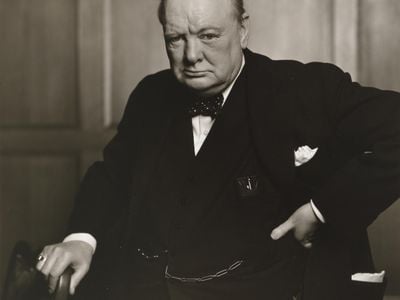 Sir Winston Leonard Spencer Churchill by Yousuf Karsh, 1941