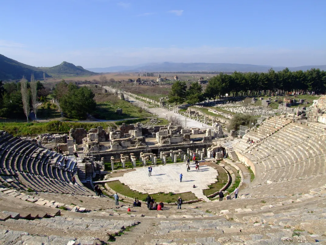 The theater of Ephesus