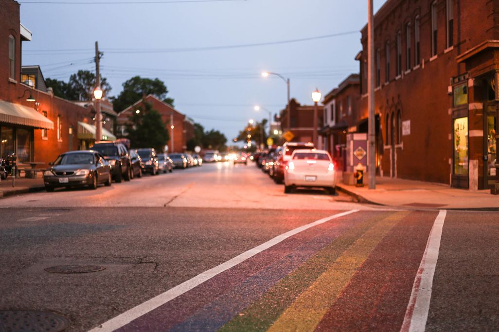 st louis crosswalk
