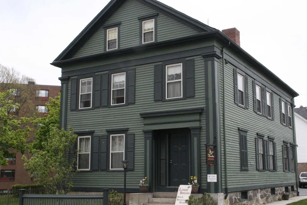 House where Lizzie Borden's father and stepmother were murdered