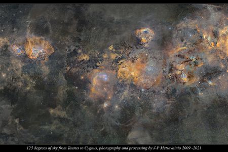 A mosaic image of our Milky Way galaxy created over the course of nearly 12 years.