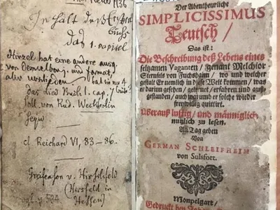 One of the lost works discovered in AMU&#39;s University Library with annotations from the Brothers Grimm