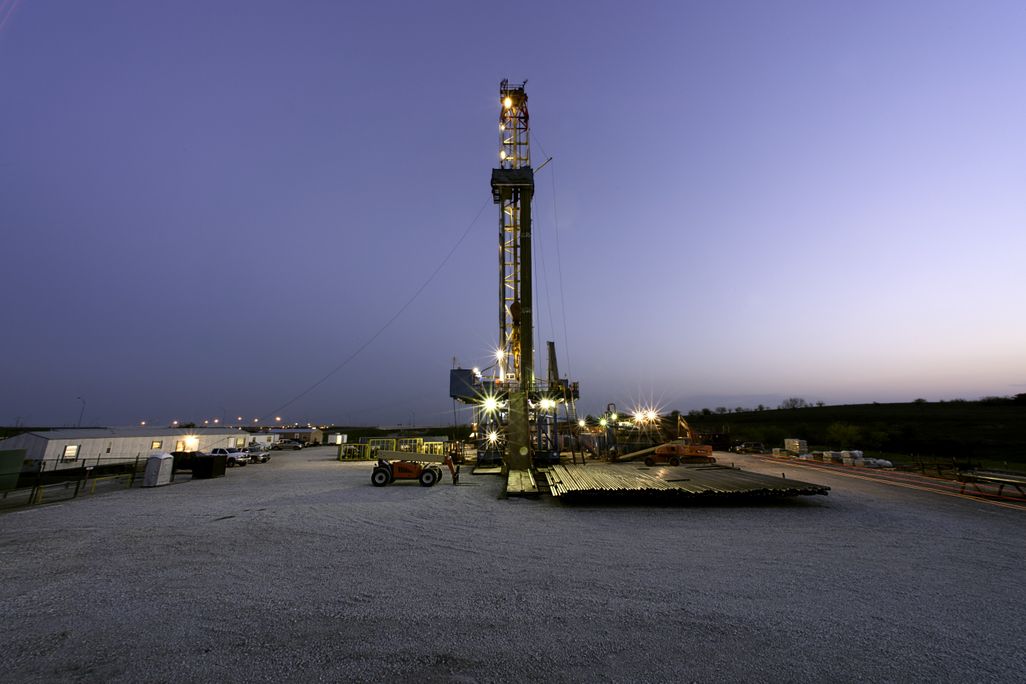 Natural gas well